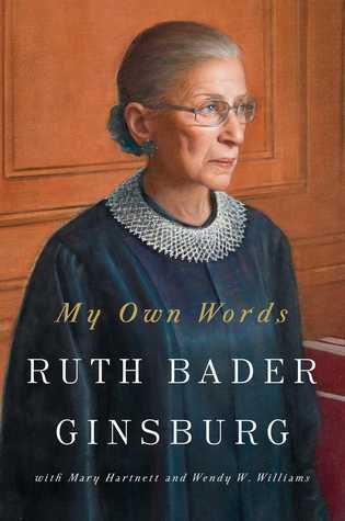 Online Book Discussion: My Own Words by Ruth Bader Ginsburg - /data/50508167.jpg