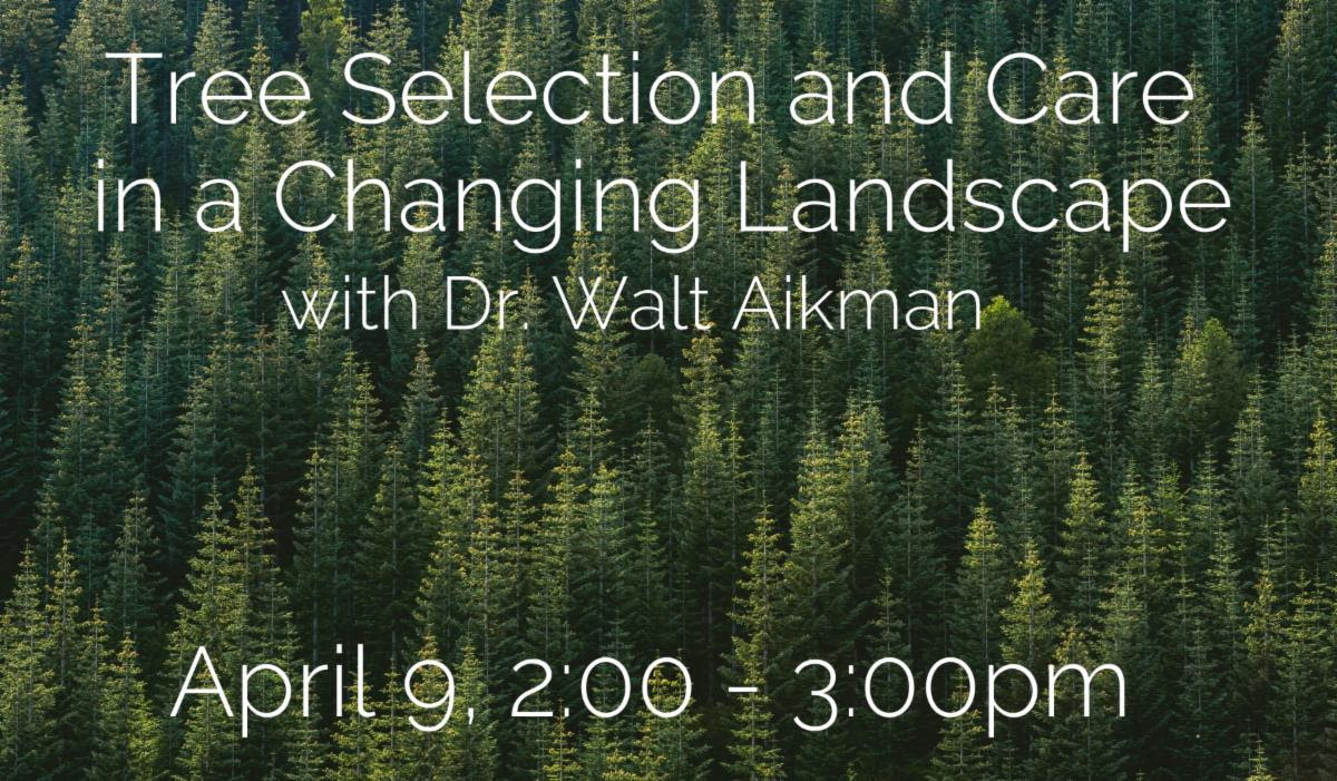 Tree Selection and Care  in a Changing Landscape - /data/65fb335ce679d.jpg