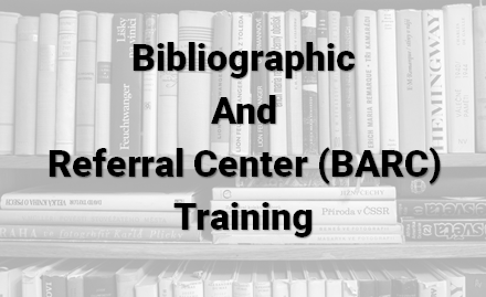 BARC (Bibliographic and Referral Center) Training - /data/66c4da6568b48.png