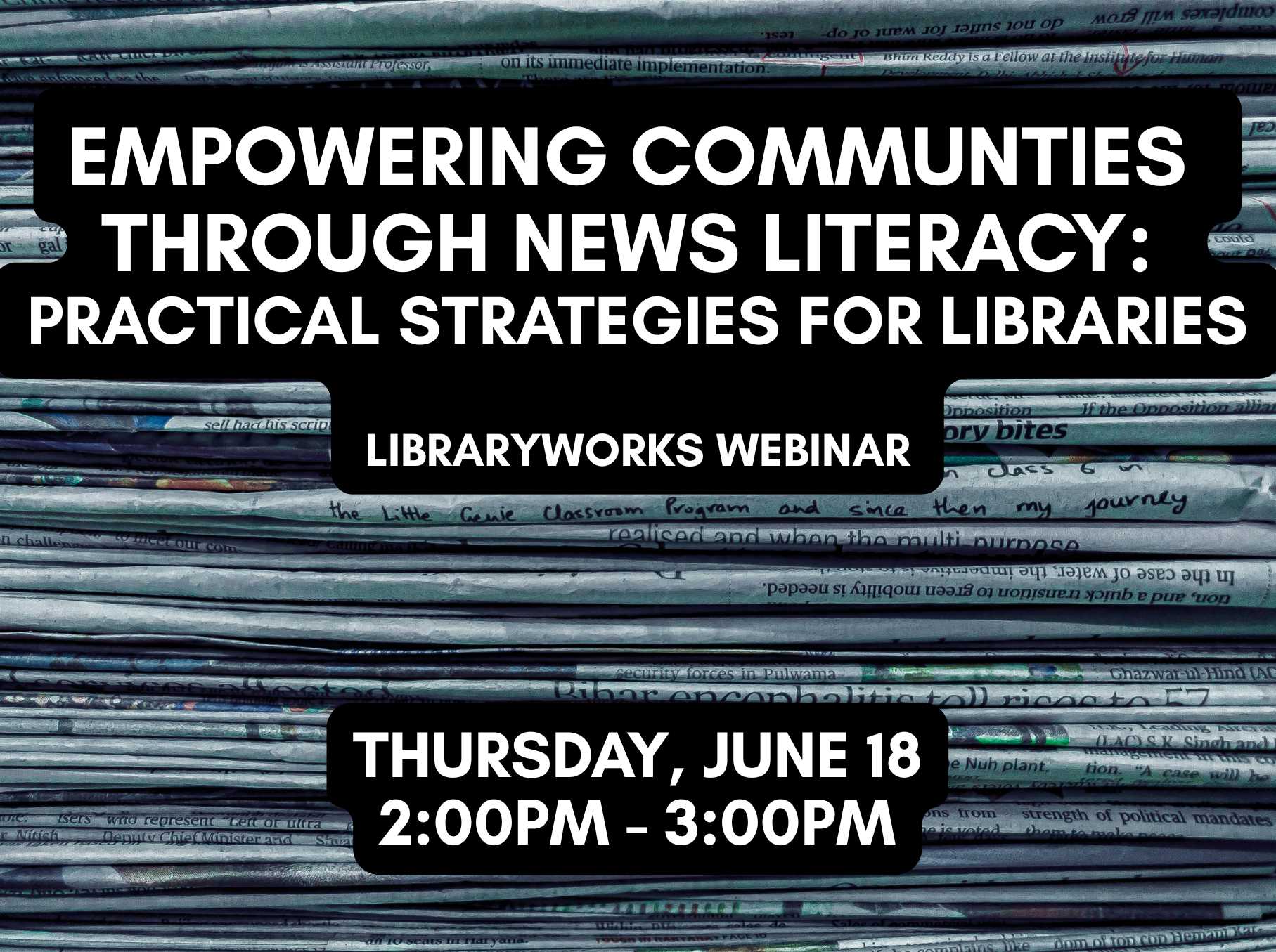 Empowering Communities Through News Literacy: Practical Strategies for Libraries - /data/6a1064b311011.png